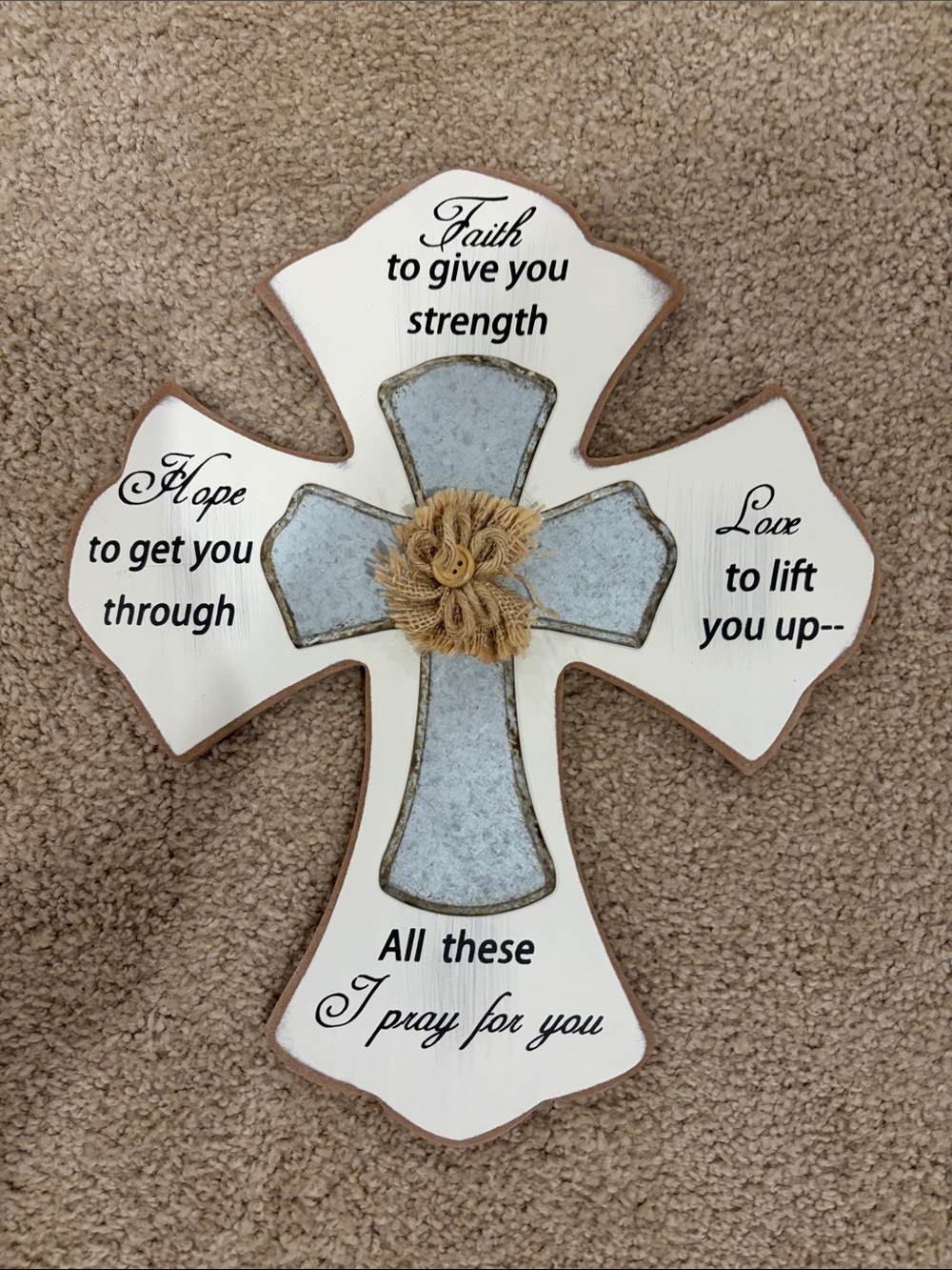 Faith Cross Wall Decor
